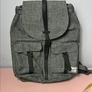 Herschel Supply Company Dawson Gray and Black Backpack